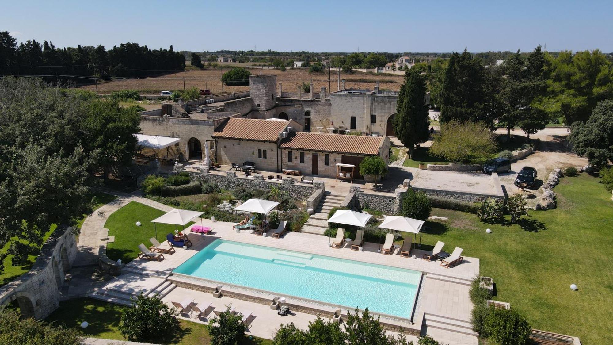 Masseria San Cosimo Carpignano Salentino Eksteriør billede